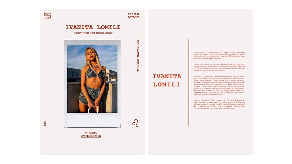Portfolio & Resume - RESUME AND COVER LETTER WITH UNIQUE DESIGN - 1