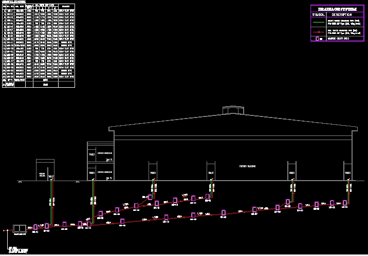 CAD Drawing - Mechanical & Electrical Desain Gambar 2D MEP M.E - 10