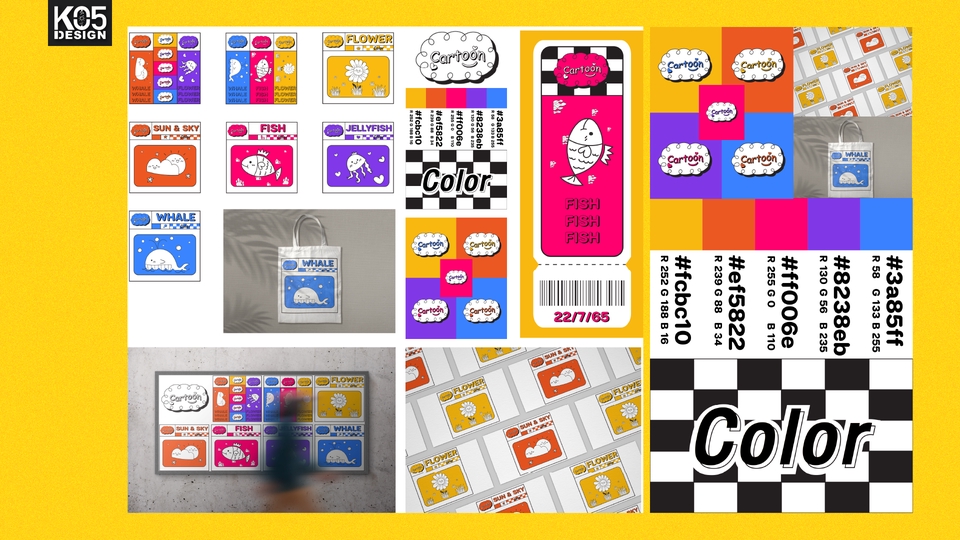 ออกแบบ CI - Ko5 Design I รับออกแบบ Brand CI - 7