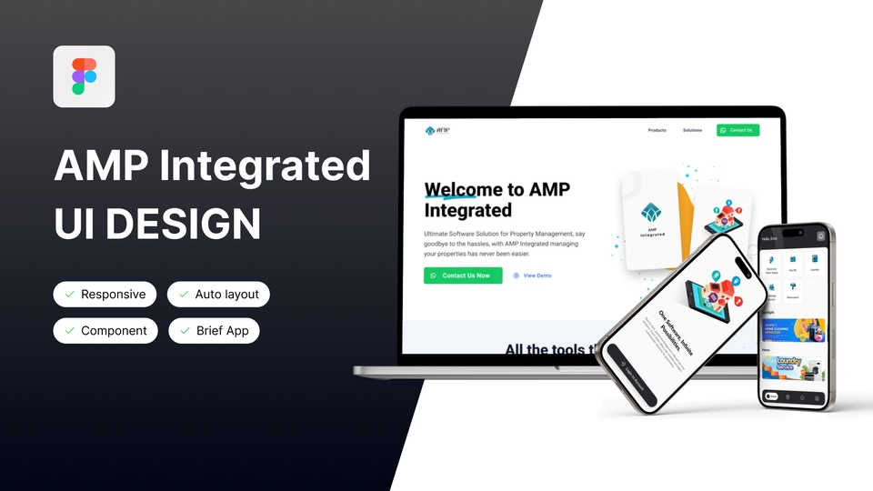 UI & UX Design - Jasa 𝗨𝗜/𝗨𝗫 𝗗𝗲𝘀𝗶𝗴𝗻 Include Design System, Auto Layout, Responsive, Elegan, dll [with Figma] - 5