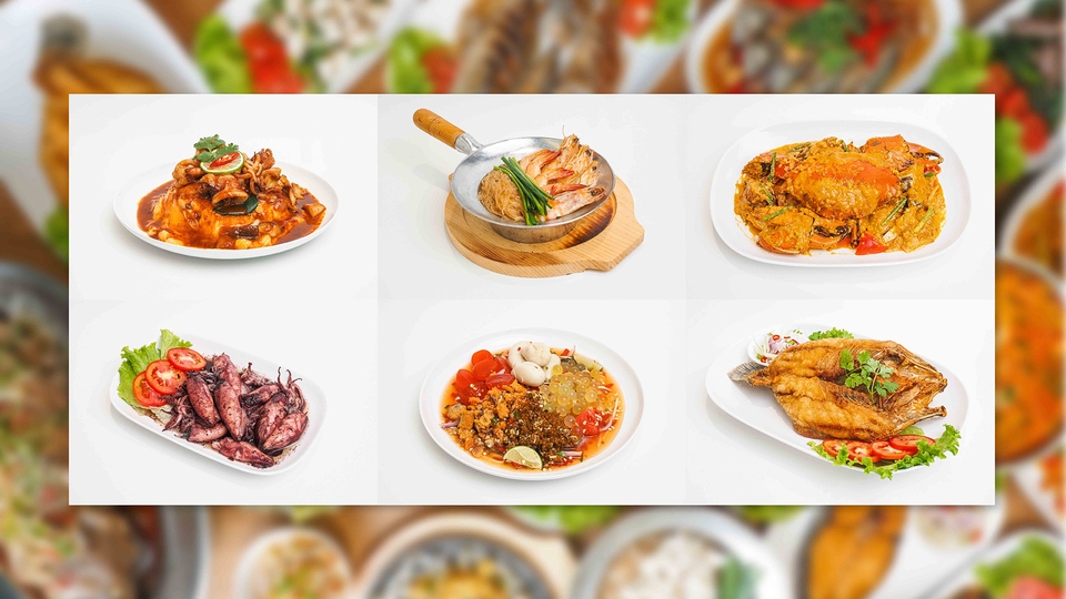 รับถ่ายภาพอาหารอร่อย ช่างภาพฟรีแลนซ์ ถ่ายรูปอาหารทะเล