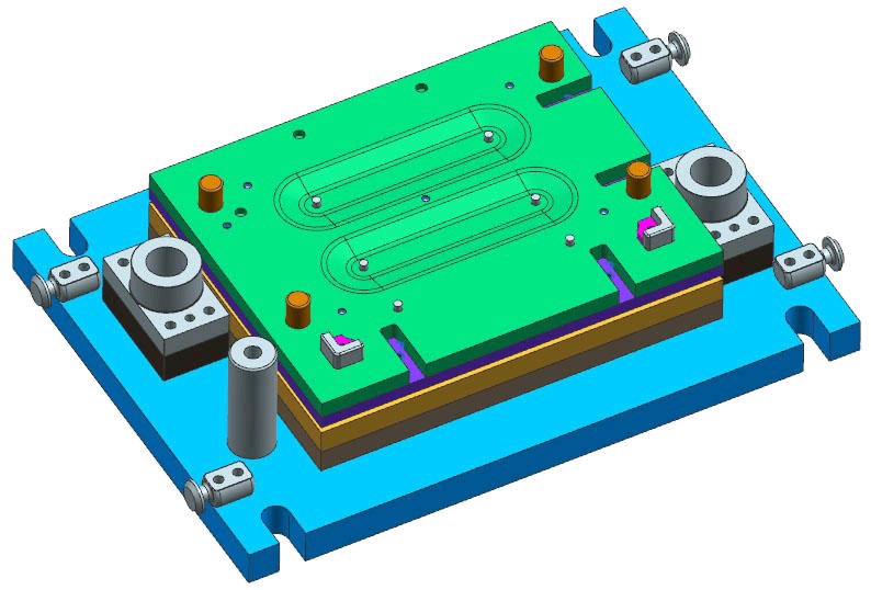 3D & Perspektif - Desain 3D Dies Assembling, Leadtime 2 Hari - 3