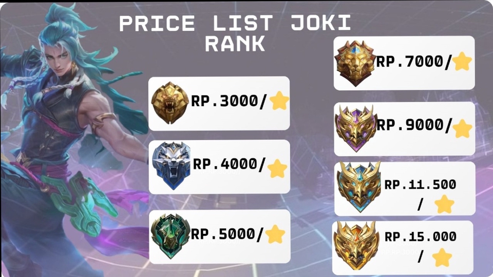 Jasa Joki Mobile Legend untuk Push Rank - Joki mobile legend dan joki mabar