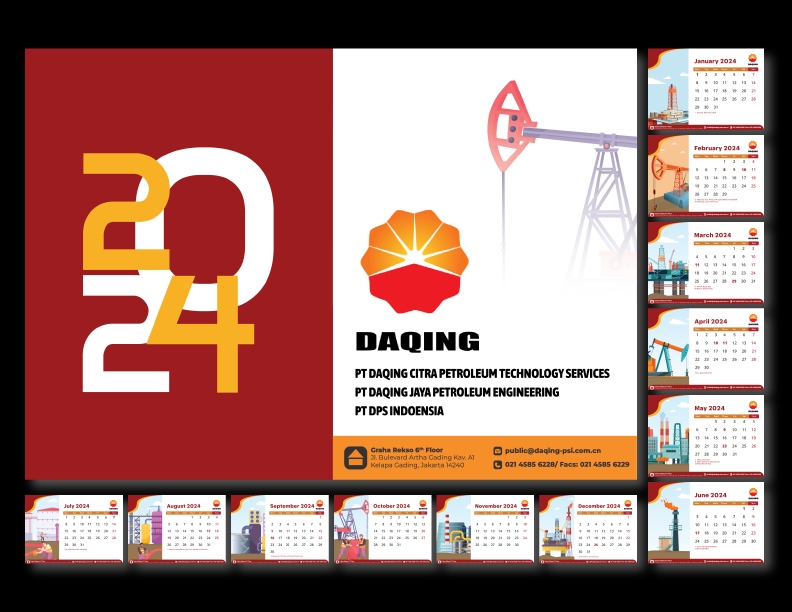 Digital Printing - DESAIN KALENDER 2024 - 24 JAM JADI - SESUAI APA YANG DIINGINKAN - DESAIN MENARIK DAN BERKUALITAS - 14