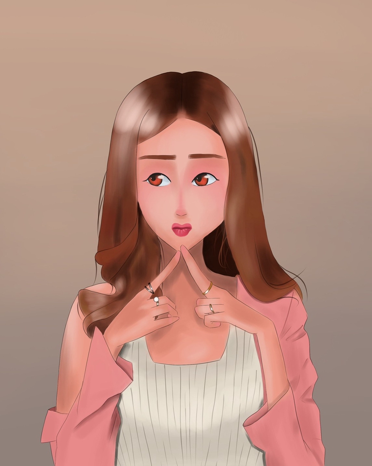 วาดภาพการ์ตูน - วาด Portrait การ์ตูน (Digital Painting) แนว Stylized - 10