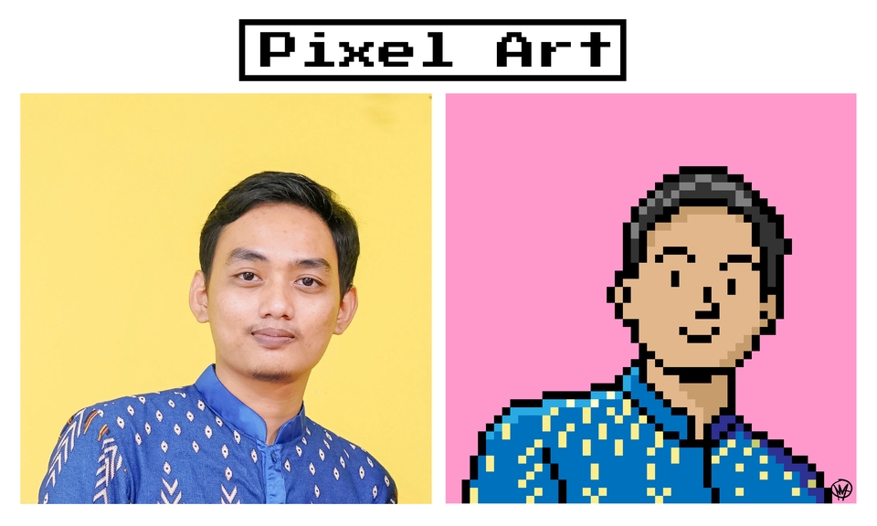 Gambar dan Ilustrasi - Desain Pixel Art untuk Karakter, Benda, atau Tempat dari Foto Anda - 3
