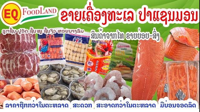 Banner โฆษณา - ออกแบบ Banner Laos เบนเนอร์ ภาษาลาว by Online2Laos - 2