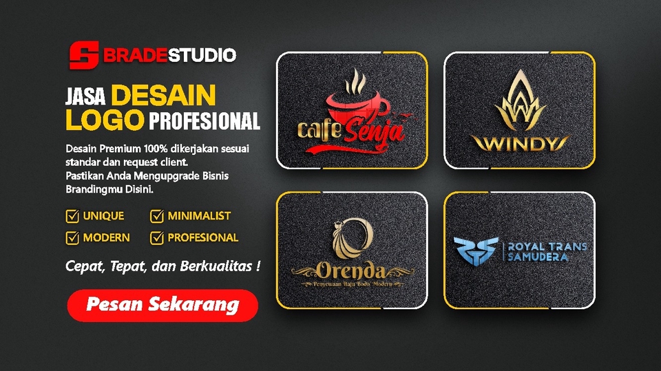 Jasa Desain dan Membuat Logo Kumunitas - Desain Logo UMKM, Perusahaan , Toko Online, Komunitas Dll. Murah dan Cepat !!!