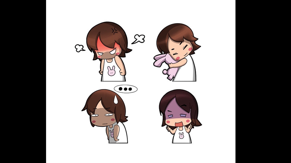 ออกแบบ Character & Mascot - วาดตัวละคร คน สัตว์เลี้ยง น่ารักๆ แบบ SD / Chibi Style ออกแบบท่าทาง คาแร็กเตอร์ - 6