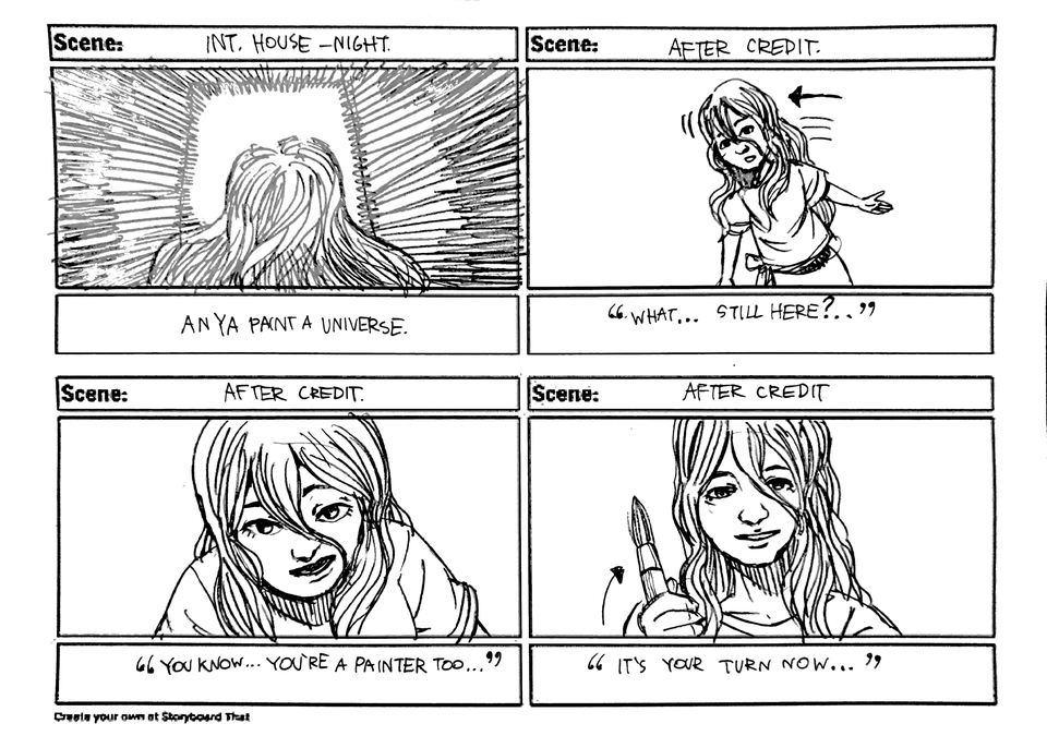 วาด/ออกแบบสตอรี่บอร์ด - วาด Storyboard ตามบรีฟงาน - 6
