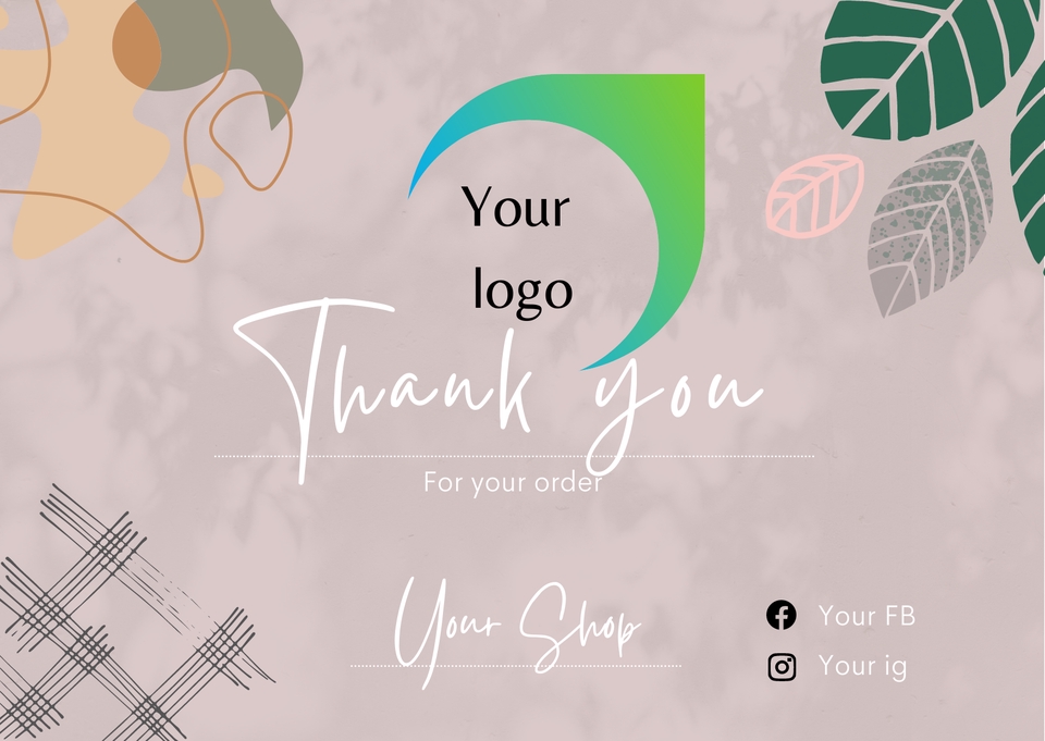 Banner Online - Profesional Desain  Banner dan Thank you Card Online  - 2