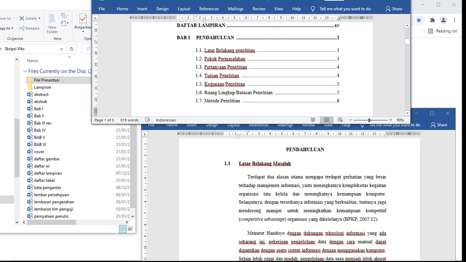 Pengetikan Umum - Menerima Jasa Pengetikan/ Edit Dokumen 1 hari Selesai - 1