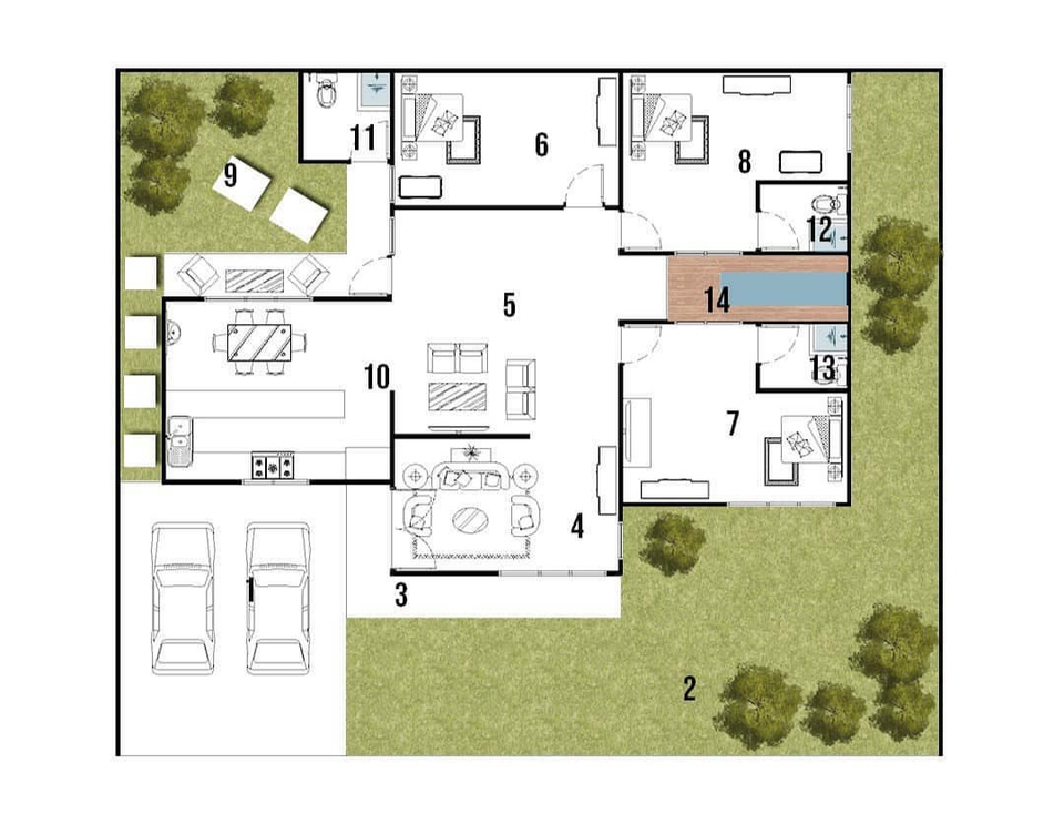 CAD Drawing - Desain Bangunan 3D/2D, RAB, Interior dan Eksterior - 9