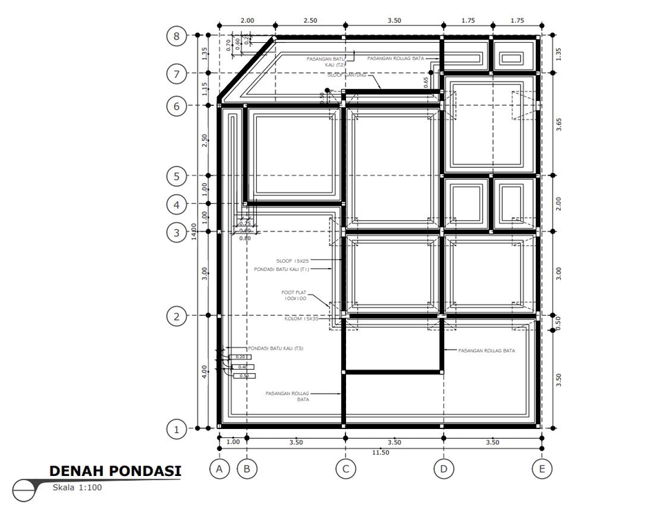 CAD Drawing - DRAWING AUTOCAD 2D (Rumah/Gudang)+ 3D - 1-3 Hari Beres - 10000/M2 (Nego) - 3