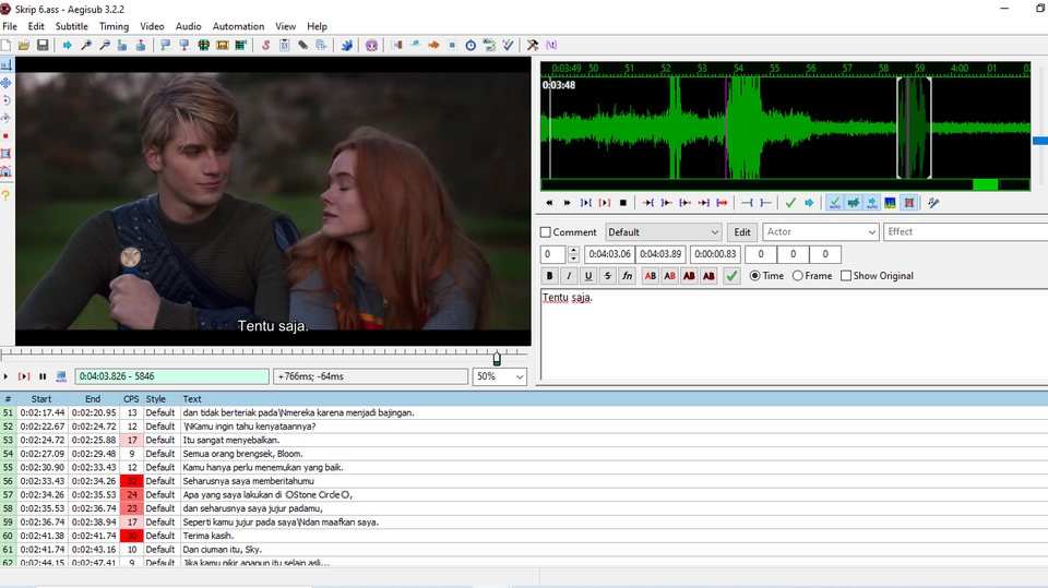Subtitle -  Jasa Pembuatan / Pengeditan Subtitle Video Bahasa Indonesia dan Bahasa Inggris - 2