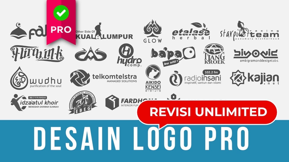 Logo - 🔴 Desain Logo Pro "Revisi Unlimited" - 1