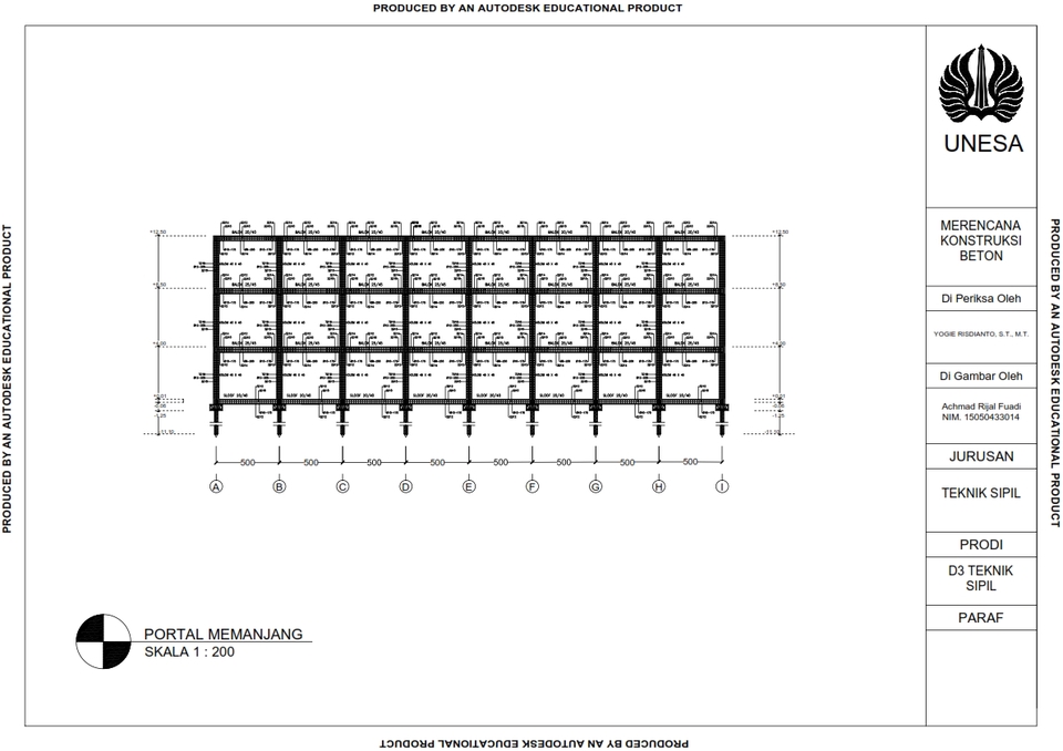 CAD Drawing - Gambar Kerja Proyek Bangunan - 6