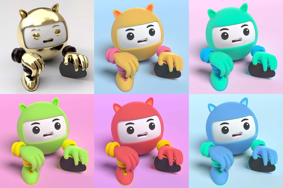 ทำโมเดล 3D - ออกแบบงาน 3D Model / Lighting / Environment / Character / Prop - 6