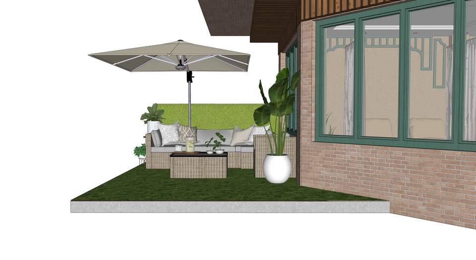 ออกแบบบ้าน 3d รับทำภาพ 3d perspective รับออกแบบ 3d โมเดลบ้าน 3 มิติ