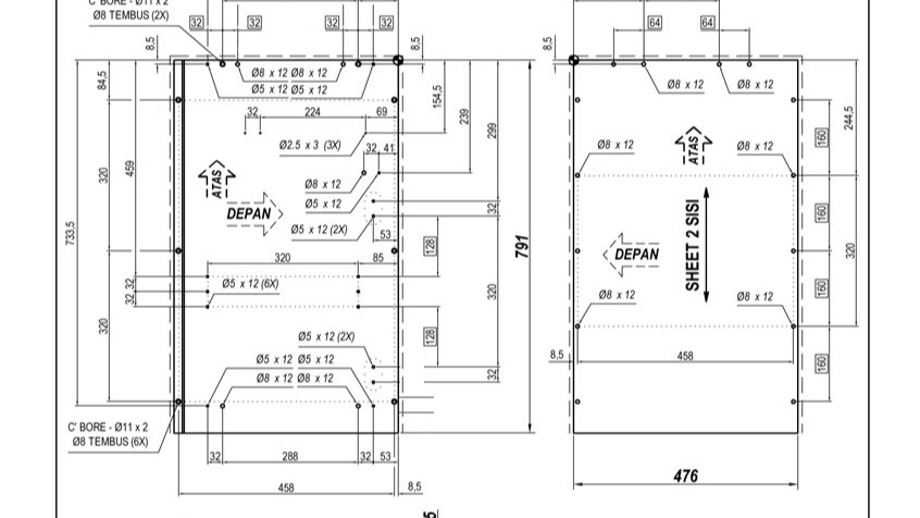 CAD Drawing - Jasa Drafter Furniture - 4