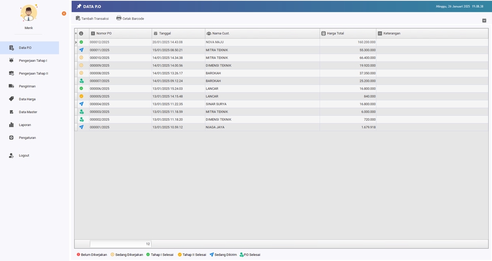 Jasa pembuatan program, software dan aplikasi desktop dengan harga murah.