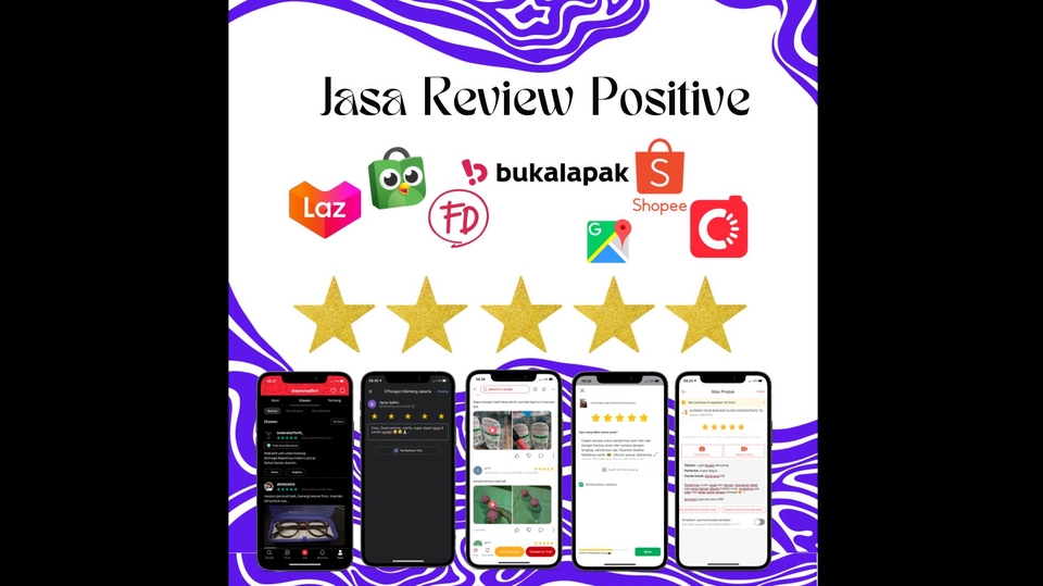 Memberi Review - Jasa Review Olshop dan Rating Gmaps 100% Real Human - 1