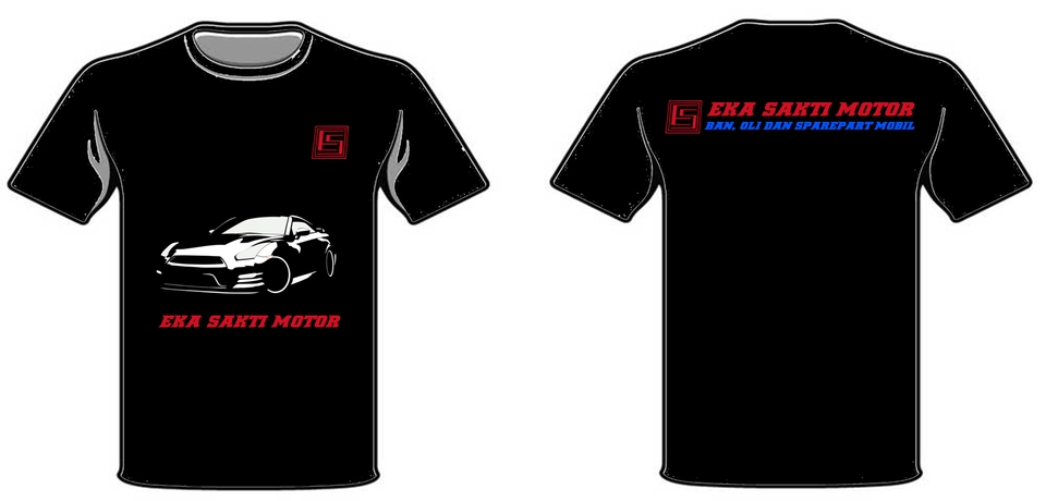 Desain Kaos & Motif - Logo Desain Kaos Sederhana - 8