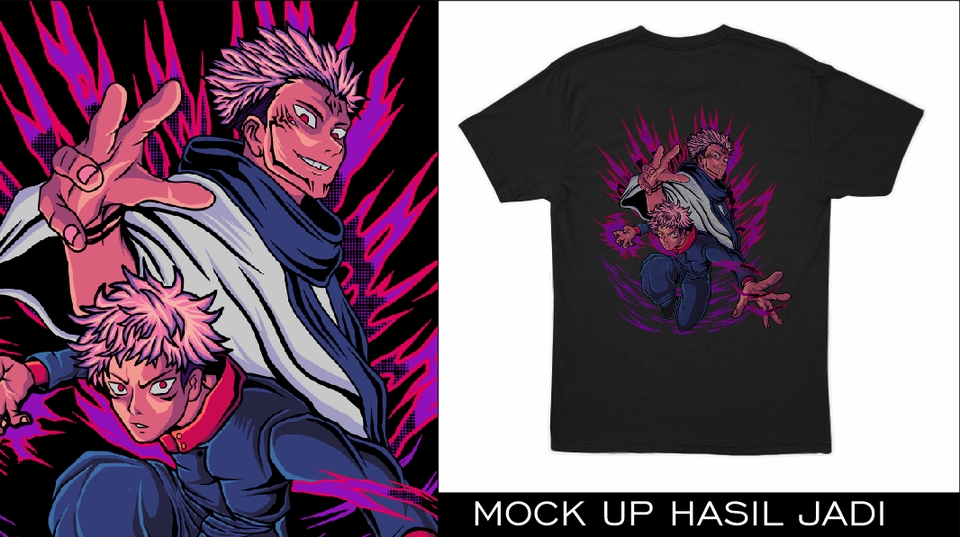 Desain kaos distro dengan motif keren dan unik, cocok untuk pria muda yang menyukai desain edgy.