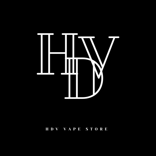 Desain logo keren untuk HDV Vape Store,  jasa desain logo online murah dan berkualitas.