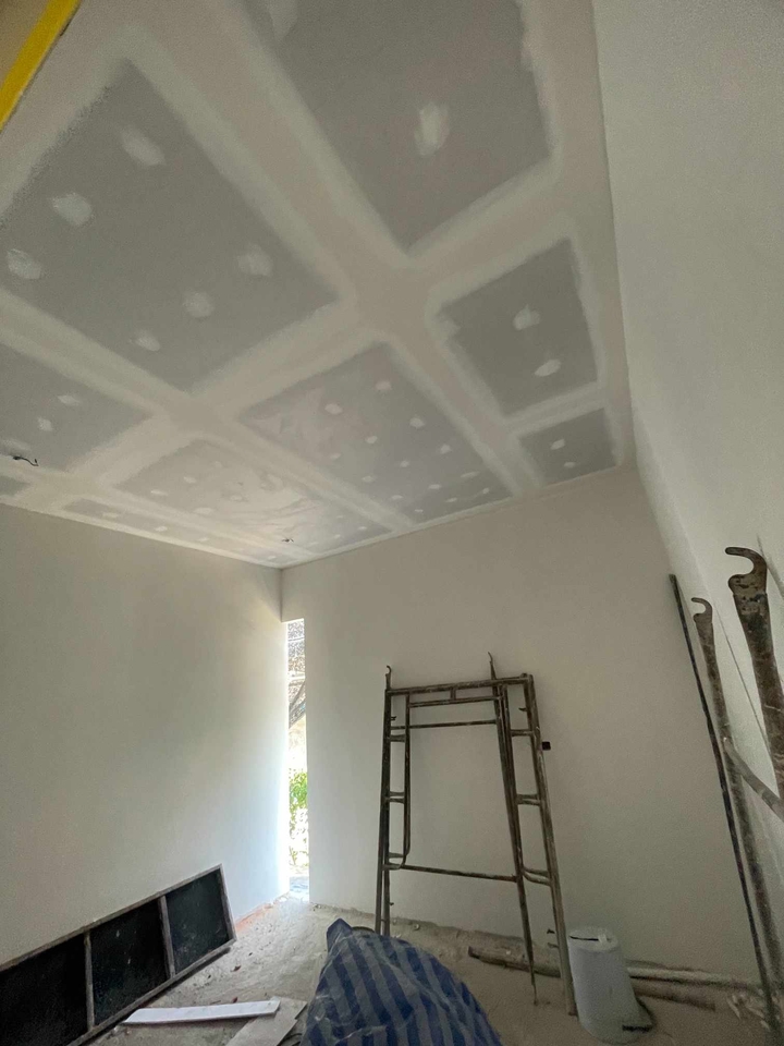 ช่างทำฝ้าเพดาน งานฝ้าเพดานสวย ระบบไฟฟ้าพร้อม ติดตั้งฝ้าที่อยู่อาศัย รับทำทั่วกรุงเทพฯ