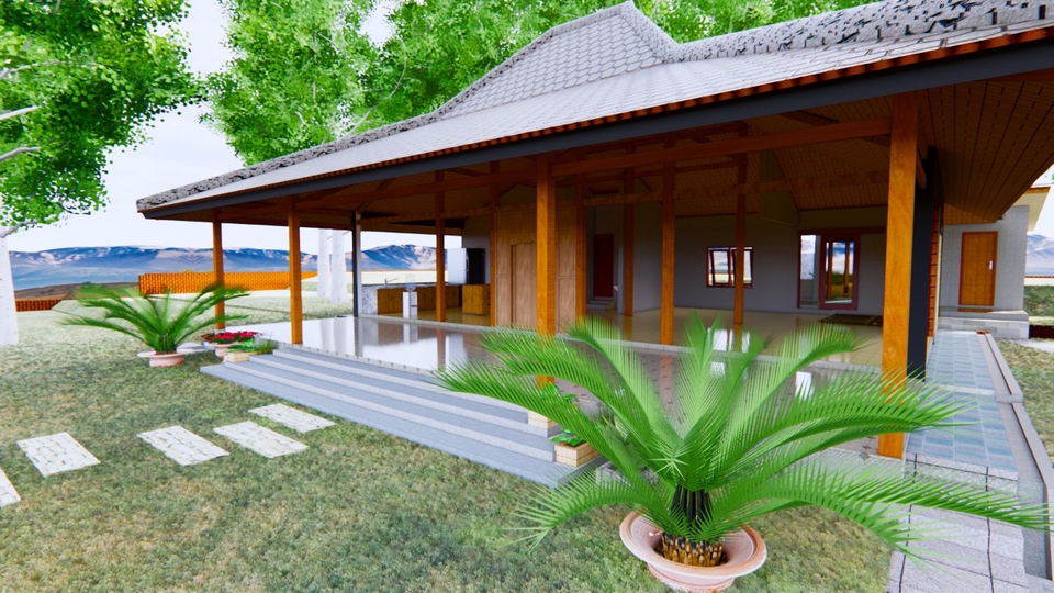 3D & Perspektif - Design 3d Exterior dan Interior Free Kkonsultasi - 5