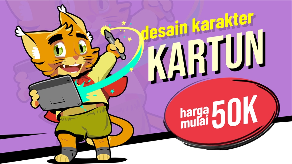 Gambar dan Ilustrasi - Jasa Ilustrasi Karakter Kartun Berkualitas & Terjangkau - 1