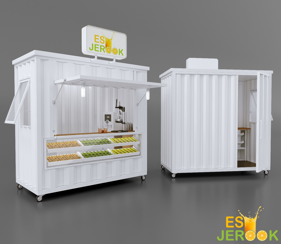 3D & Perspektif - DESAIN BOOTH PEMERAN DAN STAND KOMERSIAL - 5