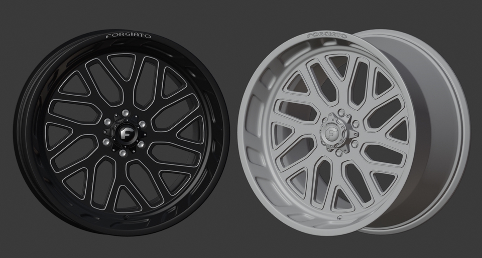 3D & Perspektif - Jasa 3D Modelling velg mobil&motor 1 hari kerja - 3