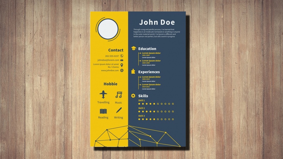 Portfolio & Resume - รับออกแบบ Resume / Portfolio - 4
