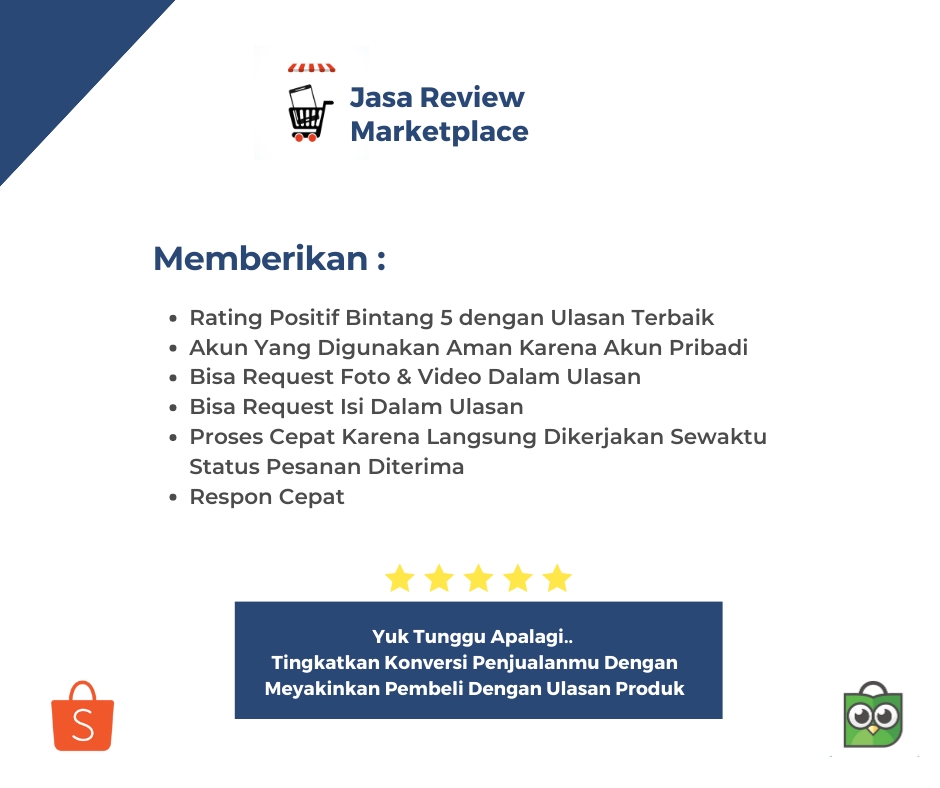 Memberi Review - Review Ulasan Toko Marketplace - 2