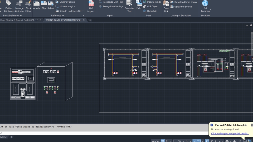 CAD Drawing - DESIGN LISTRIK DAN PANEL - 1