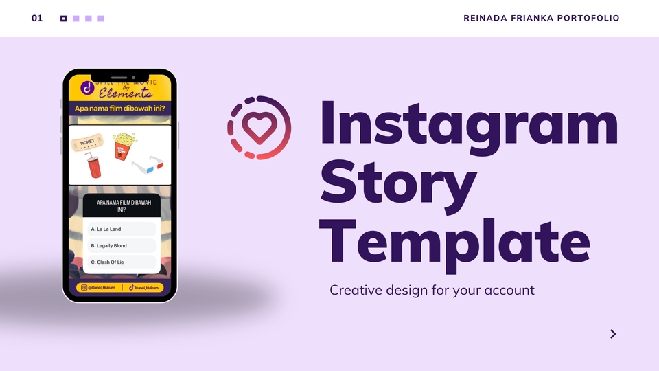 Jasa Lainnya di Desain Grafik - Template Design Instagram Story