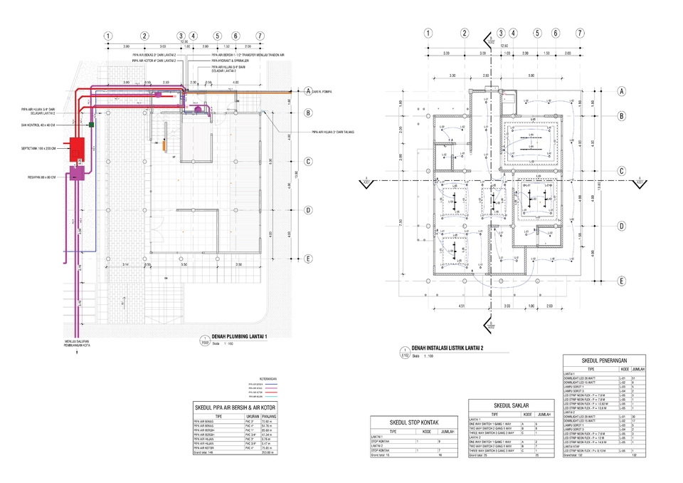 CAD Drawing - Jasa Gambar Kerja BIM - DED (ARS, STR, MEP) dengan REVIT - 16