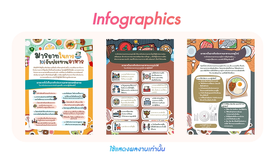 Infographics - รับออกแบบ Infographic งานไว งานด่วน เสร็จทันภายใน 24 ชม. ราคาสบายกระเป๋า - 6