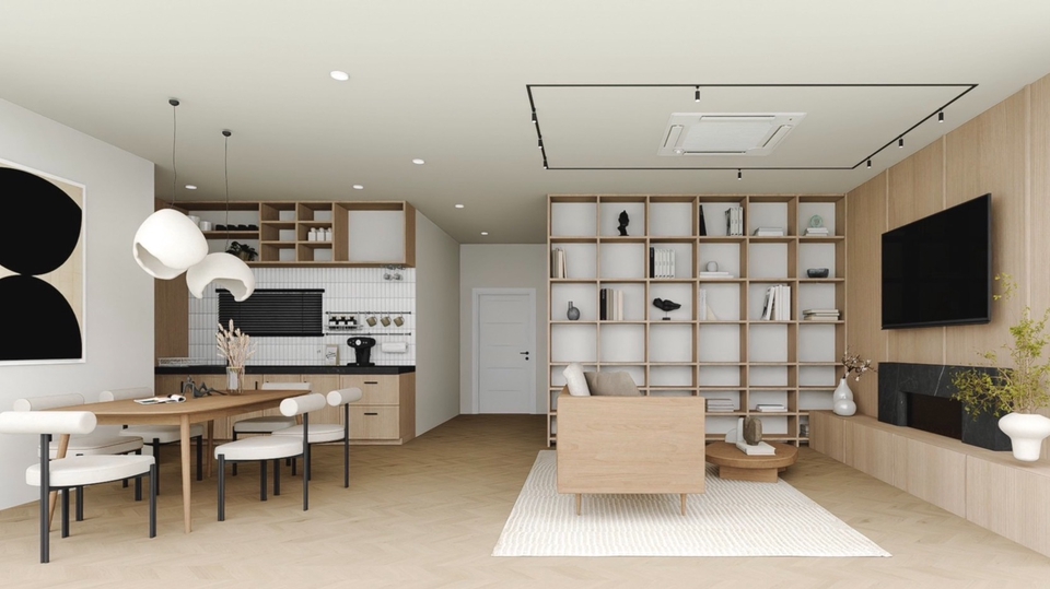 3D Perspective - เรนเดอร์รูปภาพ 3D Perspective งานออกแบบภายนอกและภายใน - 3