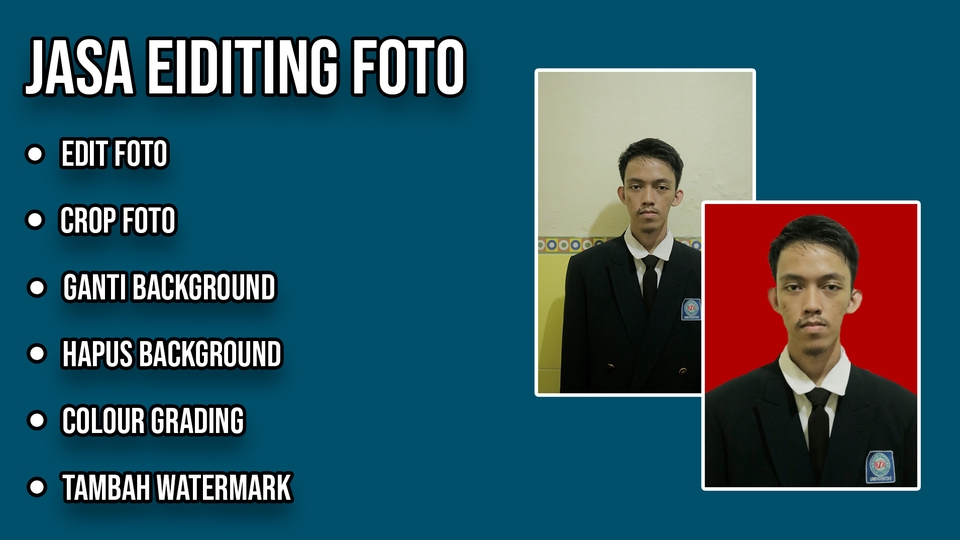 Edit Gambar & Photoshop - Edit Foto, Crop/Ganti Background - 1