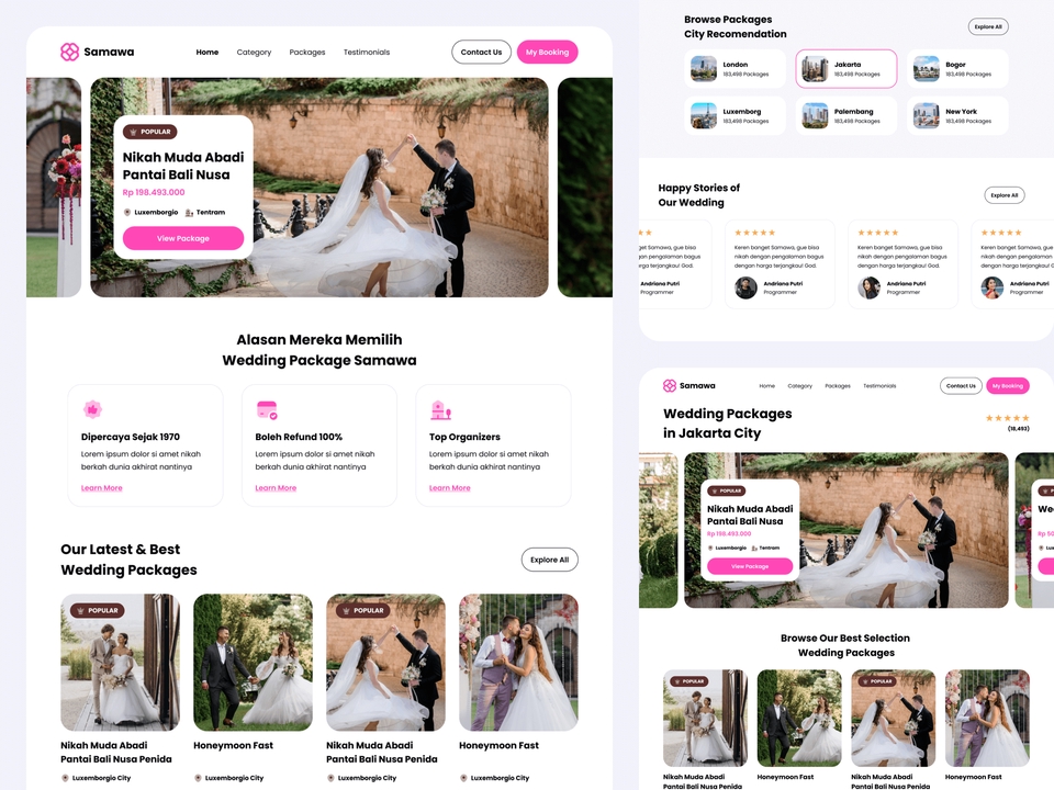 Jasa pembuatan website company profile dengan desain yang modern dan profesional, lengkap dengan fitur website toko online untuk meningkatkan penjualan produk Anda.