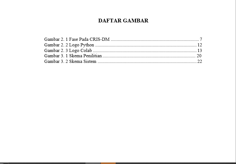 Edit Dokumen - penomoran otomatis, daftar isi otomatis, daftar gambar otomatis, daftar tabel otomatis - 3