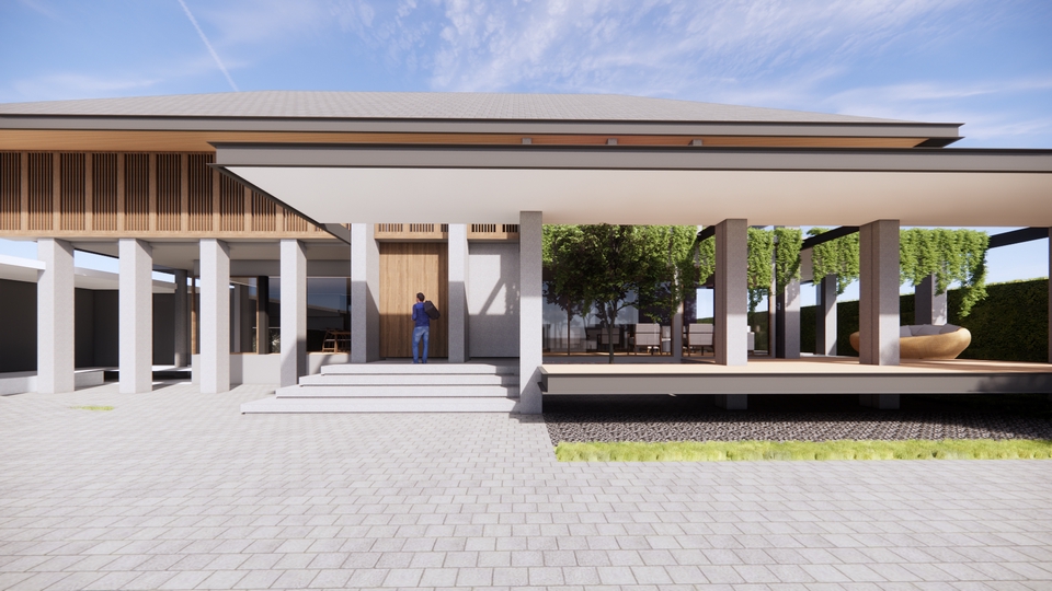 ออกแบบตกแต่งภายในและภายนอก - รับออกแบบ อาคารทุกประเภท ประสบการณ์สถปนิกด้านการออกแบบ 10ปี+ ระดับสามัญสถาปนิก - 3