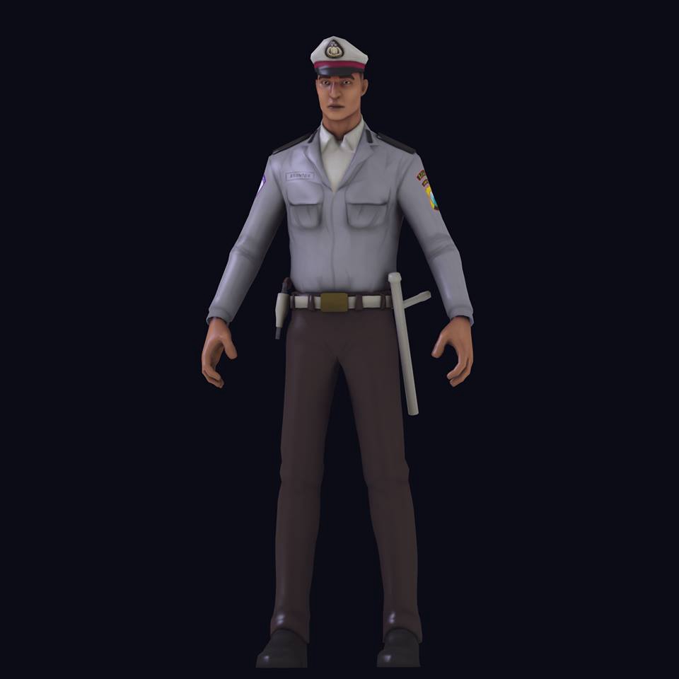 3D & Perspektif - 3D Game Ready Character - 3