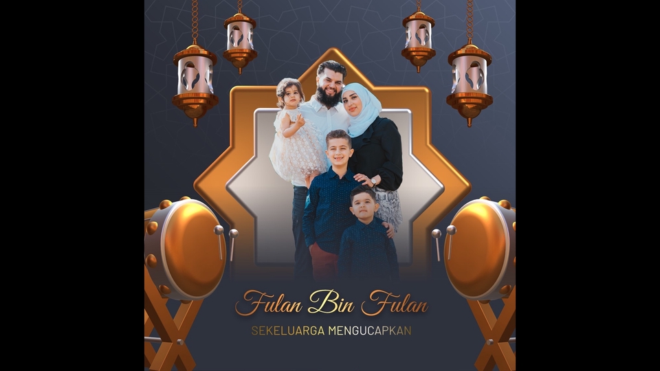 Motion Graphics - Animasi Ucapan Hari Raya Lebaran - 3
