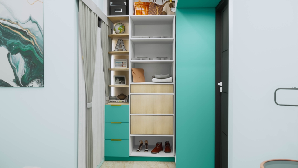 Desain Furniture - Jasa Desain Furniture / Lemari Custom: 3D Modeling & Rendering Realistis - 5