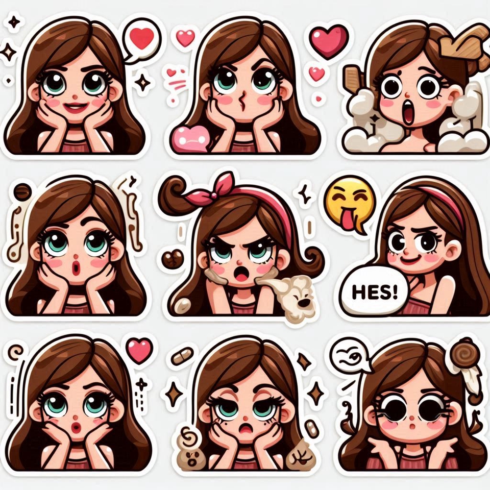 Stiker LINE - STIKER WHATSAPP CUSTOM (murah) - 10