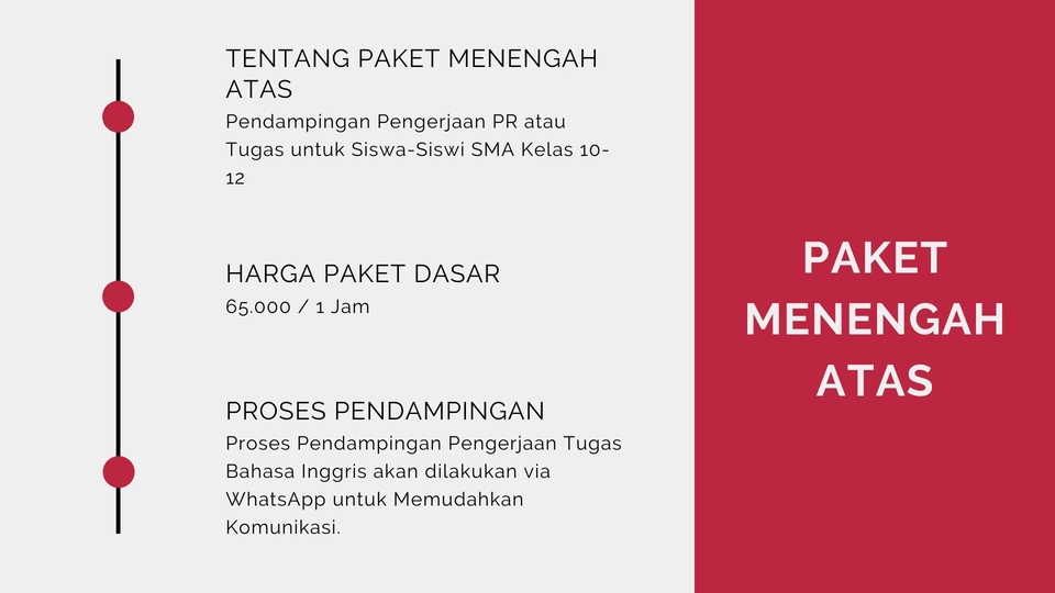 Kursus Online - Kursus Online Pendampingan Pengerjaan Tugas/PR Bahasa Inggris - 5